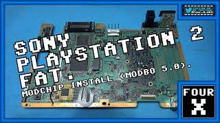 Sony PlayStation 2 Fat - ModChip Install (Modbo 5.0).