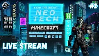 Caveman Goes Tech | FTB NeoTech Mod Pack for Minecraft | Live