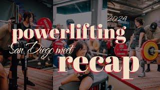 Powerlifting Competition Recap, STS San Diego 2024