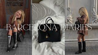 Barcelona Diaries: Finally House Hunting! Winter Beach Days & Shopping at Louis Vuitton & Cartier