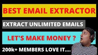 Email Extractor 2022-Make Money Online