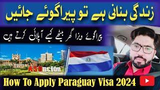 How To Apply Paraguay Visa From Pakistan 2024 || Paraguay Tourist Visa Apply Online || Requirements