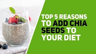 5 Benefits of Chia Seeds I Chia seeds for Weight Loss | Dr. Eats
