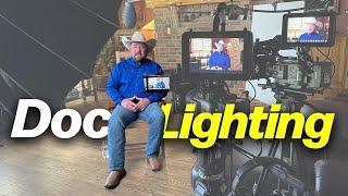 How to, Lighting Documentary Interviews | Aputure 600x - Pro Vlog 68