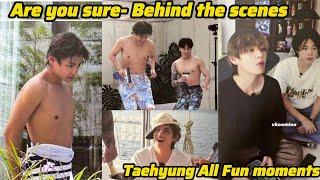 Are you sure behind the scenes, Taehyung All Fun moments, BTS V are you sure #bts #taehyung #taekook