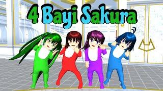 Empat Bayi Sakura | Drama Sakura School Simulator