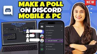 How to Make or Create a Poll on Discord Mobile and PC 2024