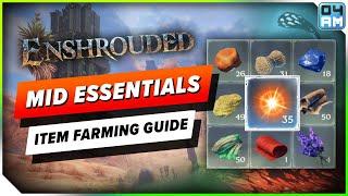 Enshrouded ULTIMATE Mid Zones Item Farming Guide - All Locations & Best Upgrades