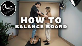 How To Balance Board - erster Ride für Anfänger & Beginner - einfaches Tutorial | BREDDER