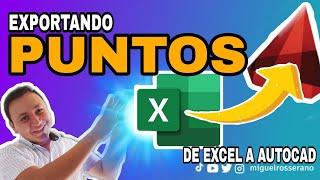 cómo mandar puntos coordenadas de Excel a Autocad de forma fácil usando Civil Cad