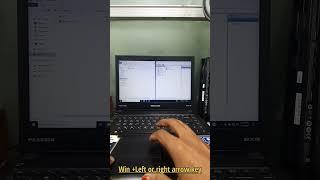 How to split screen on Windows 10 using keyboard shortcuts @ruhuleee @infinitylab15