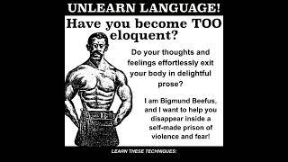 unlearn language