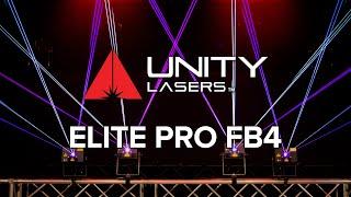 Unity ELITE PRO FB4 Series [2024] | 3-5 Watt Full Color RGB Lasers for Lighting Designers