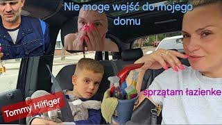 Nie mogę wejść do własnego domu,motywacja, zakupy od Tommy Hilfiger, sprzątam łazienkę, dostałam bur