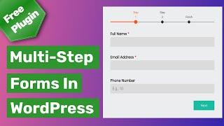 How to Create a Multi-Step Form with File Upload in WordPress Using Forminator  Form Builder Plugin.