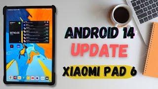 Xiaomi Pad 6 New HyperOs Update | Features of Android 14 #xiaomipad6