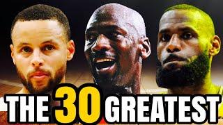 The 30 Greatest Players of All Time (UPDATED)