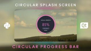 TUTORIAL - Circular Splash Screen - [ MODERN GUI - Qt Designer / Python / PySide6 ] PART 2