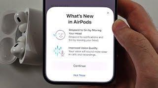 How To Update AirPods Pro 2 on iPhone iOS 18