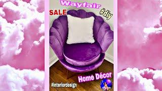 @wayfair Velvet Chair Home Decor Interior Decorating