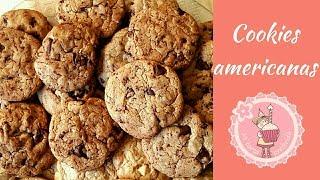 Galletas o cookies americanas con chips de chocolate | Mi tarta preferida