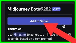 How to Add Midjourney Bot to Your Discord Server (Invite Midjourney Bot)