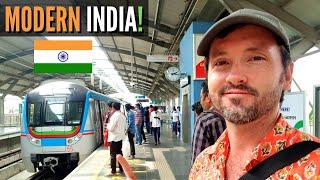 $0.50 HYDERABAD Metro Ride  2nd Longest in INDIA