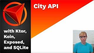 Ktor City API with Koin, Exposed, and SQLite