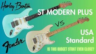 Can the new flagship Harley Benton ST Modern Plus compete against a Fender American Standard?
