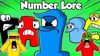 NUMBER LORE vs ALPHABET LORE STORY! (GAMETOONS) REACTION!