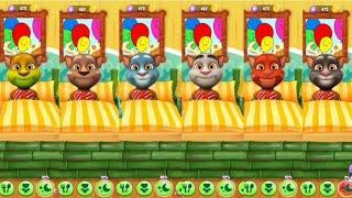 Tom 6 Colors My Talking Tom 2 Vs My Talking Tom 2 | Rainbow Color