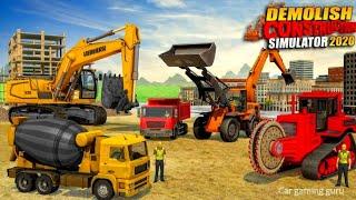 Heavy Excavator - Demolish Construction Game | excavator simulator