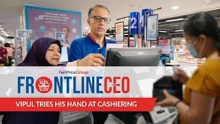 Frontline CEO: Vipul Tries His Hand at Cashiering