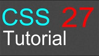 CSS Tutorial for Beginners - 27 - The SPAN element