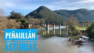 # 269 Asturias. Peñaullán. Деревня Кофе И Киви в Муниципалитете Pravia. Астурия. Деревня В Испании