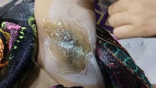 underarm wax Ghani growth ka#my YouTube channel#waxing #