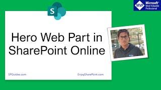 Hero Web Part in SharePoint Online | SharePoint online hero web part