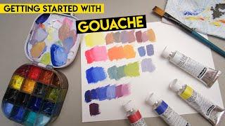 Getting Started with Gouache in 2023  advice for beginners & my favorites