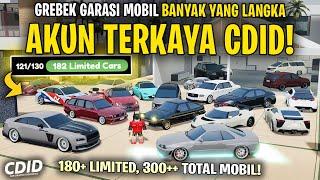 REVIEW GARASI MOBIL AKUN PALING KAYA DI CDID ! PUNYA 300+ MOBIL - Car Driving Indonesia (Roblox)