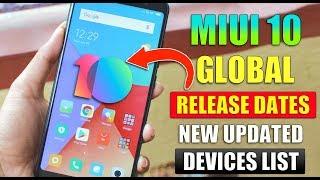 MIUI 10 GLOBAL BETA & STABLE UPDATED Release Dates & How to Install