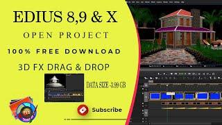 3D FX DRAG & DROP FOR ONLINE EDIUS OPEN PROJECT FREE DOWNLOAD