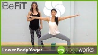 Lower Body Yoga Workout | MyYogaWorks- Alex Crow