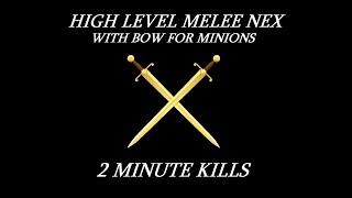 Runescape 2022 High Level Solo Melee Nex Guide