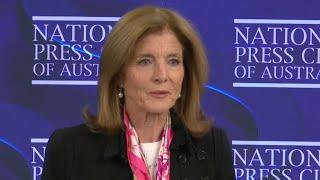 Caroline Kennedy addresses the National Press Club