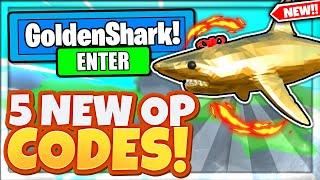 ALL 5 NEW *SECRET* OP Roblox SharkBite Codes!