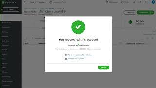 Duplicate Credit Card Payment - Bank Reconciliation Error - QuickBooks Online Tutorial