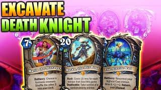 Excavate Death Knight is here to save Death Knight! Build is super clean!