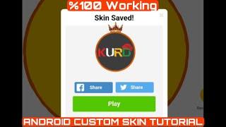 AGARIO CUSTOM SKIN TUTORIAL ANDROID (AGARIO MOBILE)