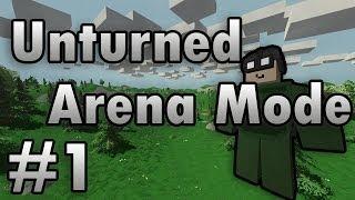 Unturned Arena Mode Online Multiplayer (Co-op) Let's Play - Gameplay/Survival Guide Part 1