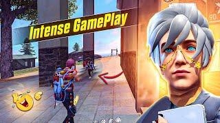 Intense Fight At Peak || Solo Rank Match || Garena Free Fire